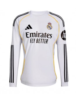Billige Real Madrid Hjemmedrakt 2025-26 Langermet